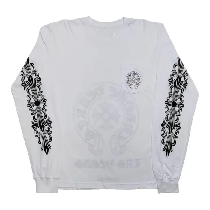 Chrome Hearts Las Vegas Horse Shoe Floral Long Sleeve