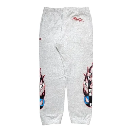 Chrome Hearts Matty Boy Brain Sweatpants Heather Grey