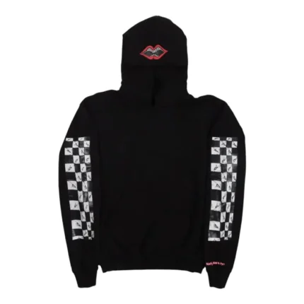 Chrome Hearts Matty Boy Double Hood Chomper Hoodie Black