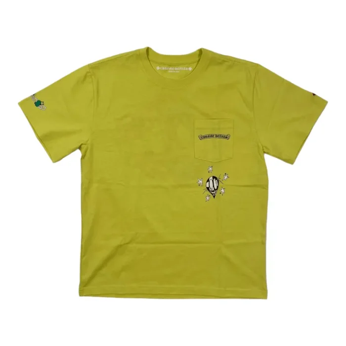 Chrome Hearts Matty Boy Link Tee Shirt Lime Green