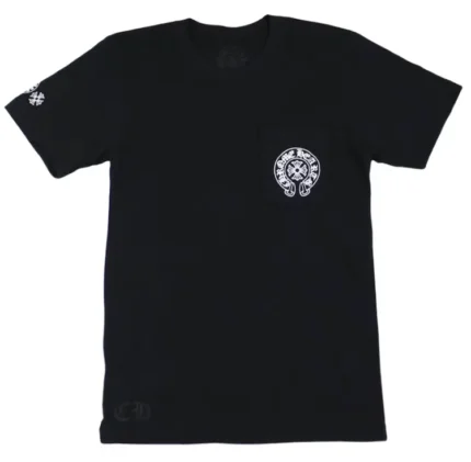 Chrome Hearts Multi Color Horse Shoe T-shirt Black