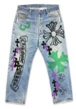 Chrome Hearts Paris Exclusive Stencil Denim