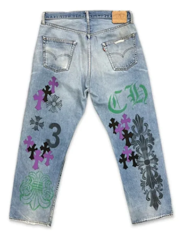 Chrome Hearts Paris Exclusive Stencil Denim