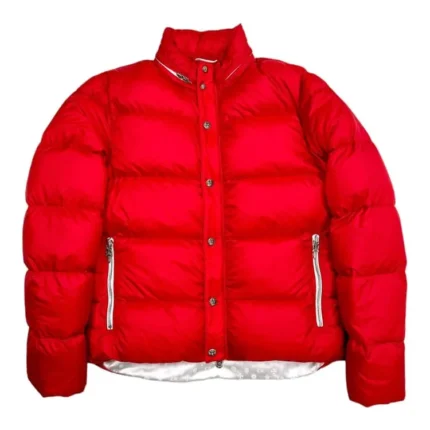 Chrome Hearts Puffer Down Jacket Red