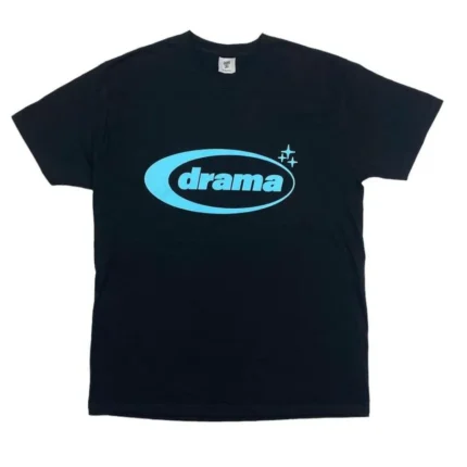 Drama Call Oval T-shirt Black/Blue