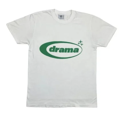 Drama Call Oval T-shirt White/Green