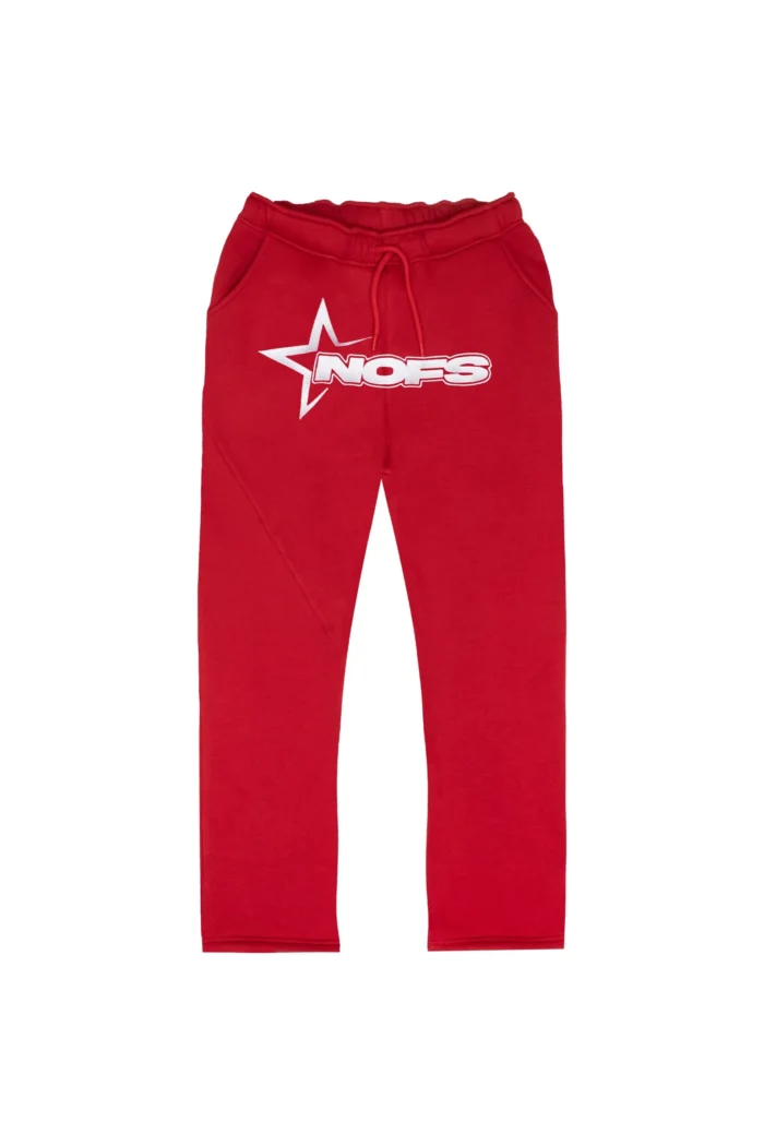 Red NOFS Jogger