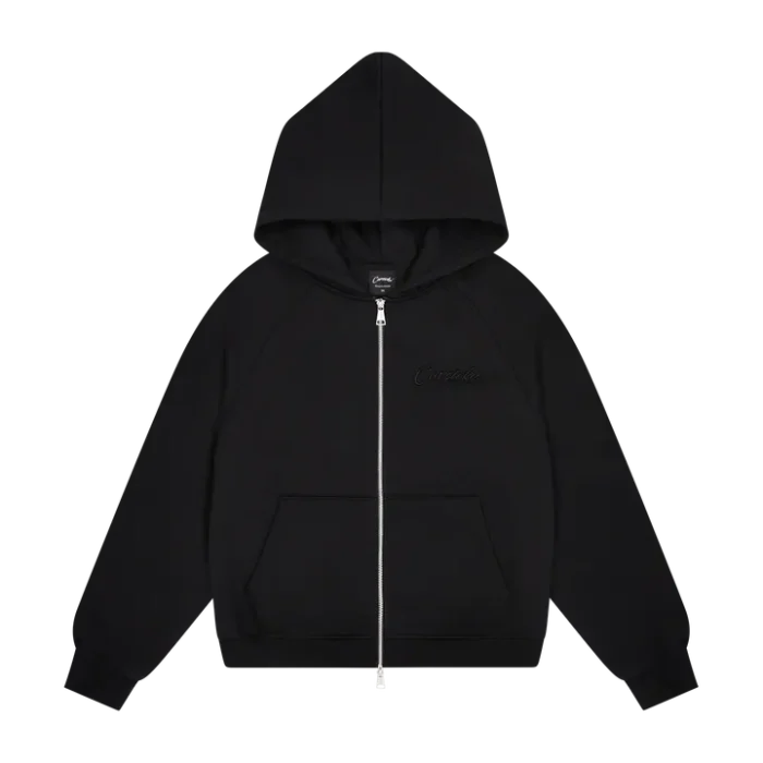 Carsicko Core Zip Hoodie Black