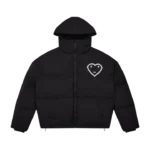 Carsicko Logo Puffer Jacket Black