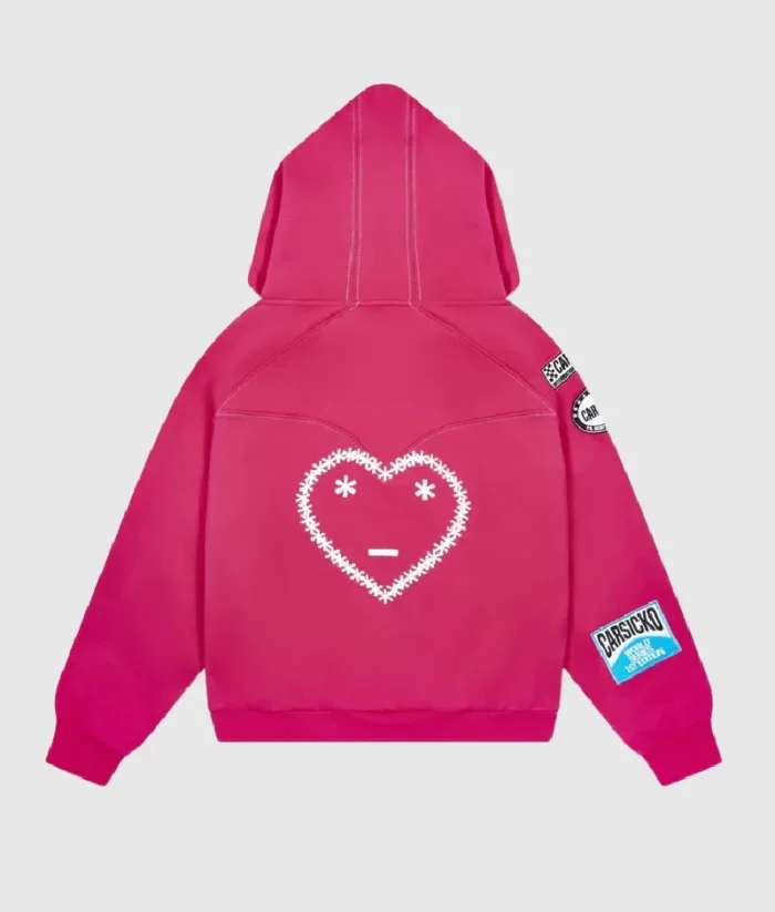 Carsicko Racing Club Hoodie Pink